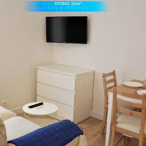 Freskenn 1, Studio 23m² Cosy&chaleureux Brest